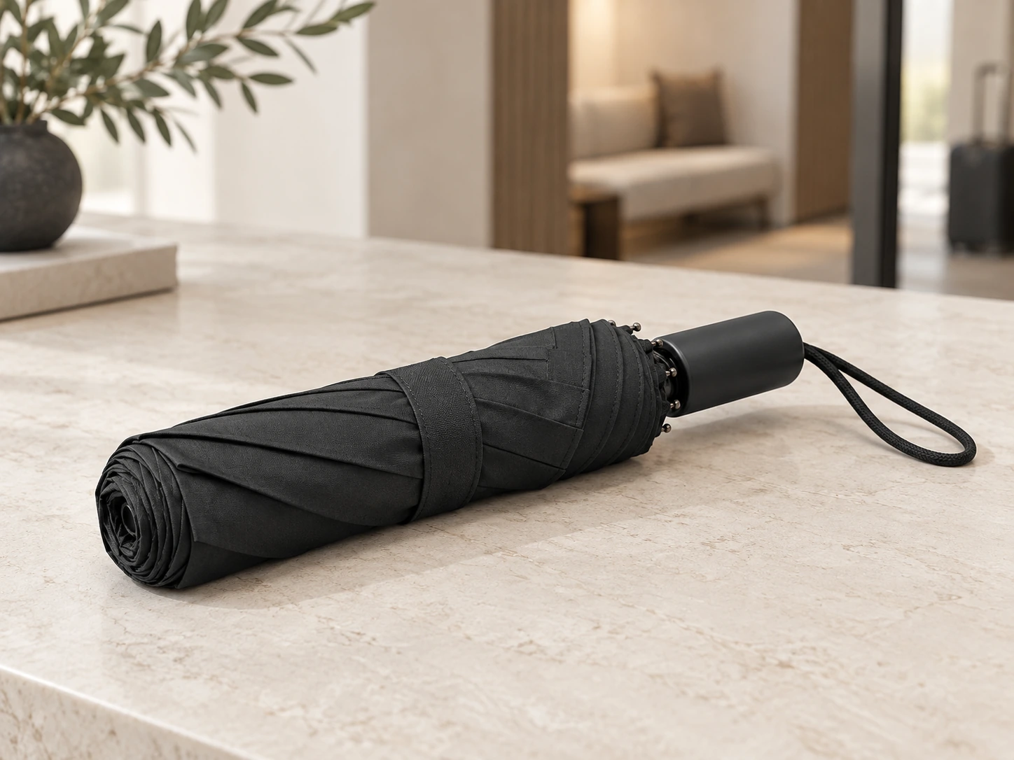 Иллюстрация зонта без клиентской символики
